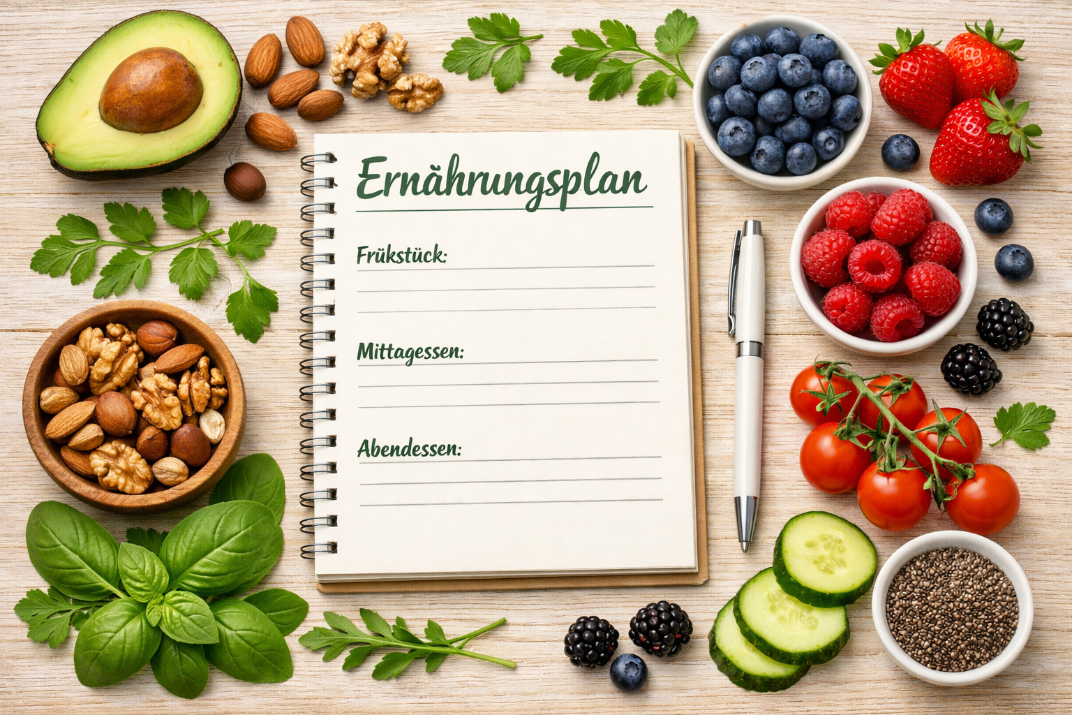 Gesunde Ernährungspläne